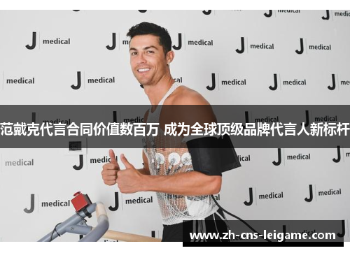 范戴克代言合同价值数百万 成为全球顶级品牌代言人新标杆 范戴克代言合同价值数百万 成为全球顶级品牌代言人新标杆