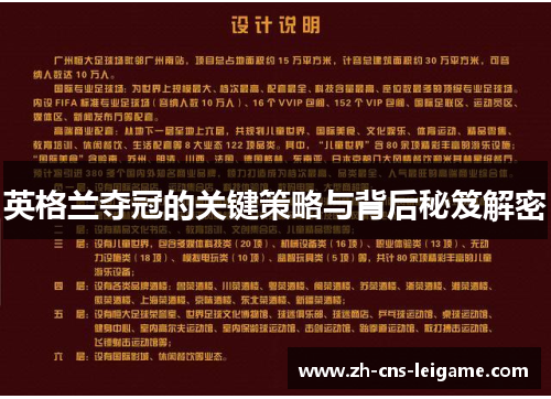 英格兰夺冠的关键策略与背后秘笈解密
