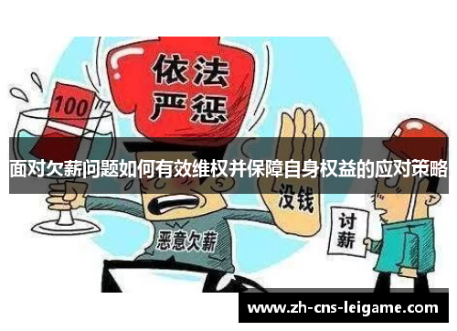 面对欠薪问题如何有效维权并保障自身权益的应对策略