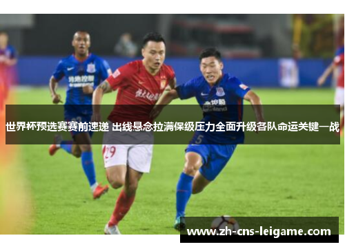 世界杯预选赛赛前速递 出线悬念拉满保级压力全面升级各队命运关键一战 世界杯预选赛赛前速递 出线悬念拉满保级压力全面升级各队命运关键一战